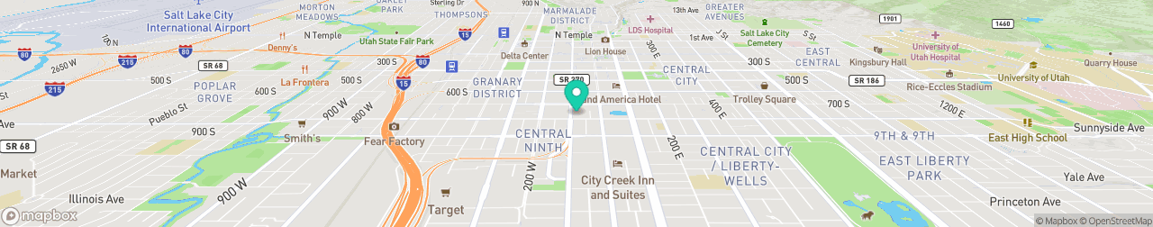 ev charging station on the map