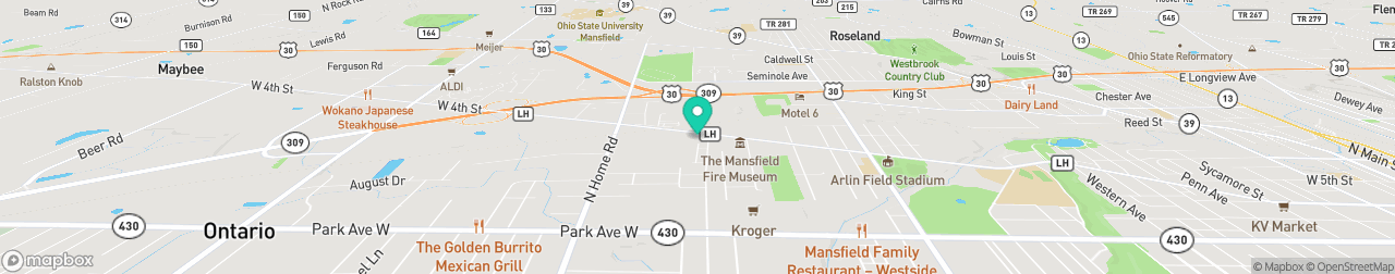 ev charging station on the map