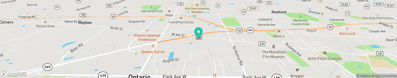 ev charging station on the map