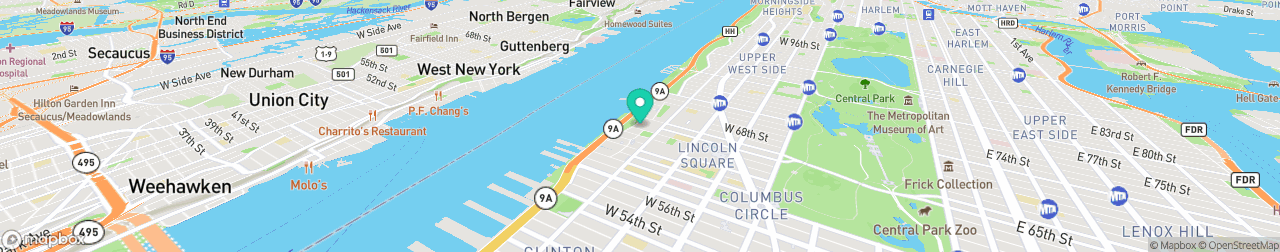 ev charging station on the map