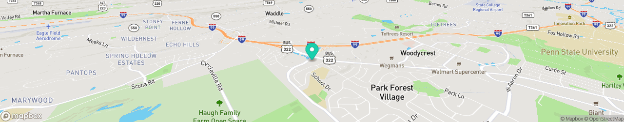 ev charging station on the map