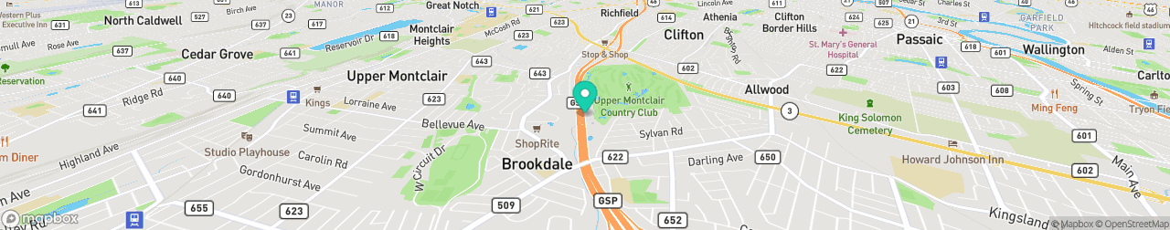 ev charging station on the map