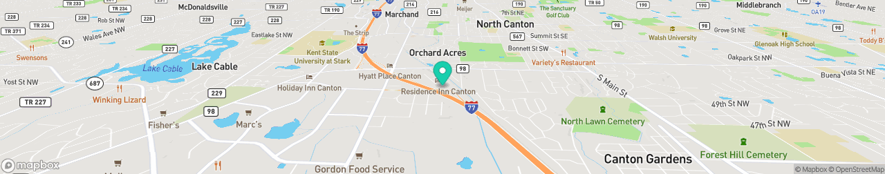 ev charging station on the map
