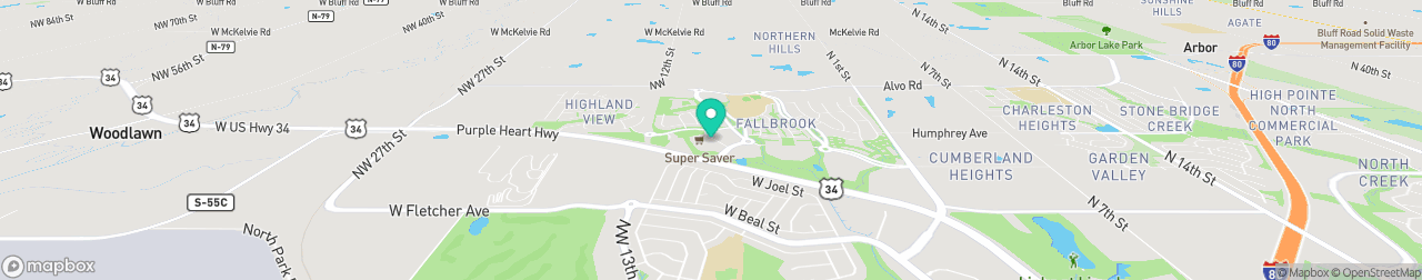 ev charging station on the map