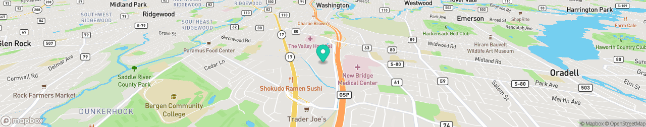 ev charging station on the map
