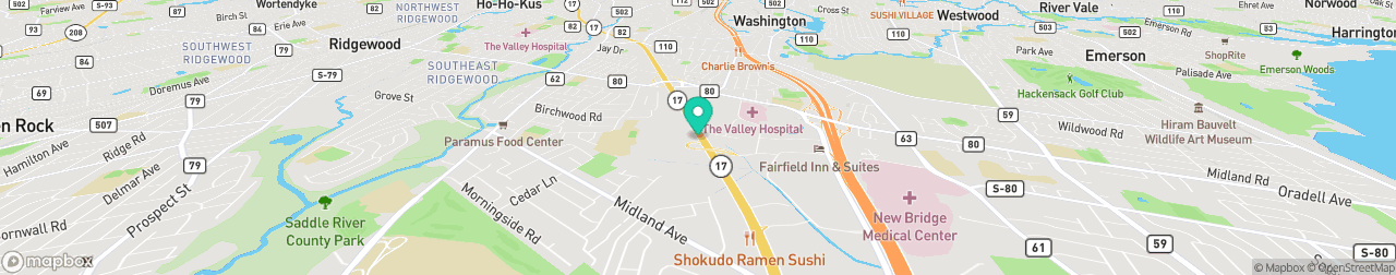 ev charging station on the map