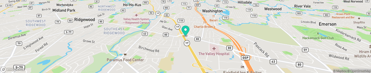 ev charging station on the map