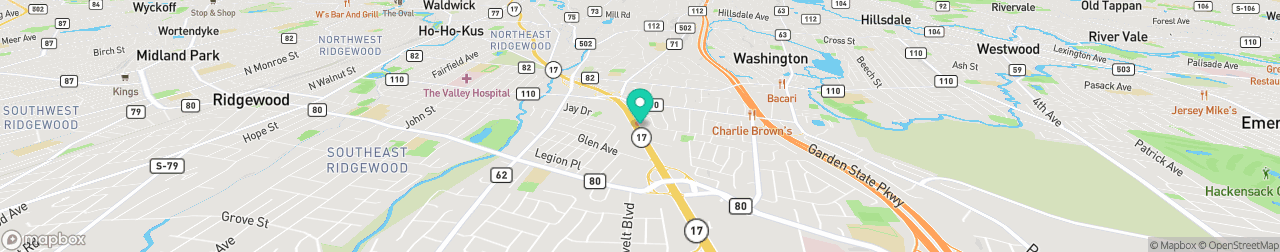 ev charging station on the map