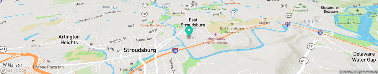 ev charging station on the map