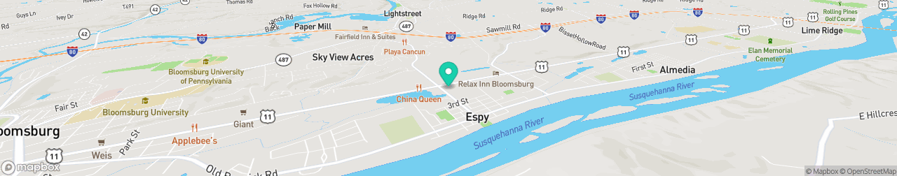 ev charging station on the map