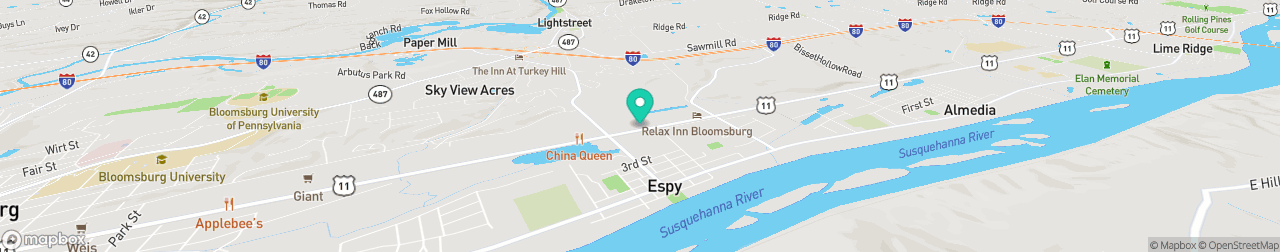 ev charging station on the map