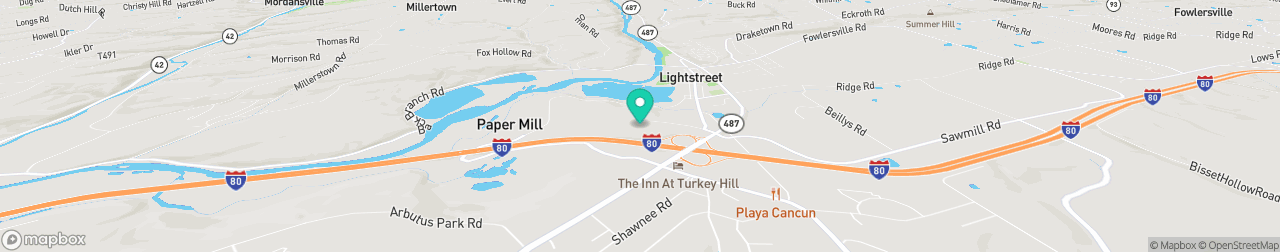 ev charging station on the map