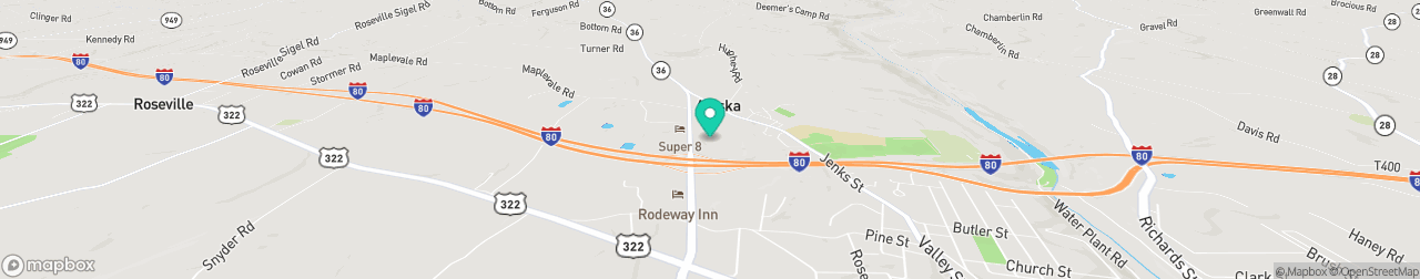 ev charging station on the map