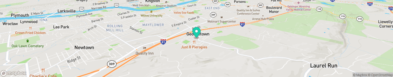 ev charging station on the map