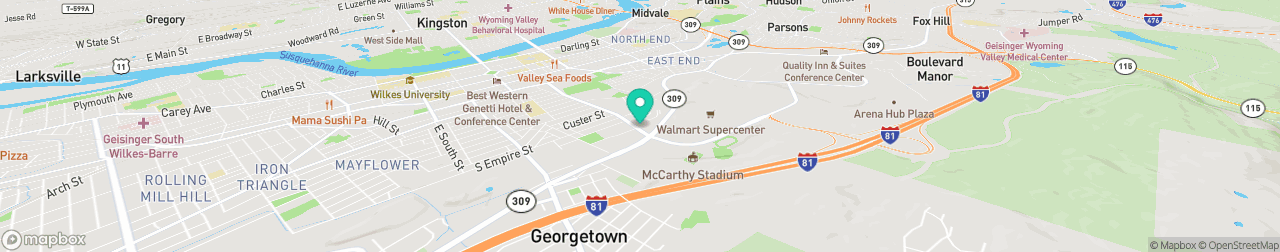 ev charging station on the map