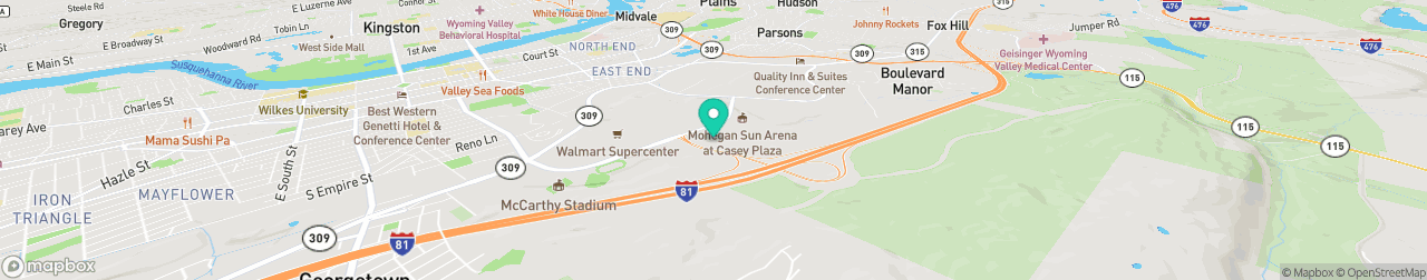 ev charging station on the map