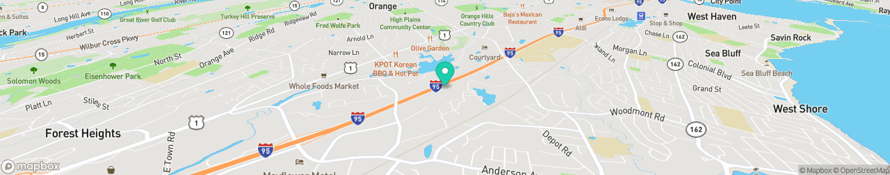 ev charging station on the map