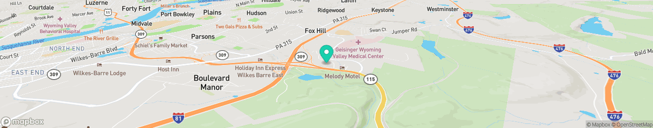 ev charging station on the map
