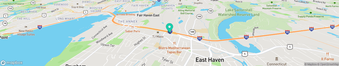 ev charging station on the map