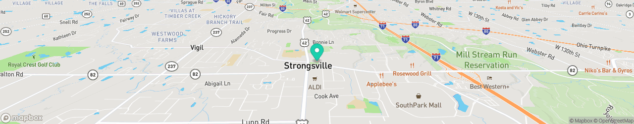 ev charging station on the map