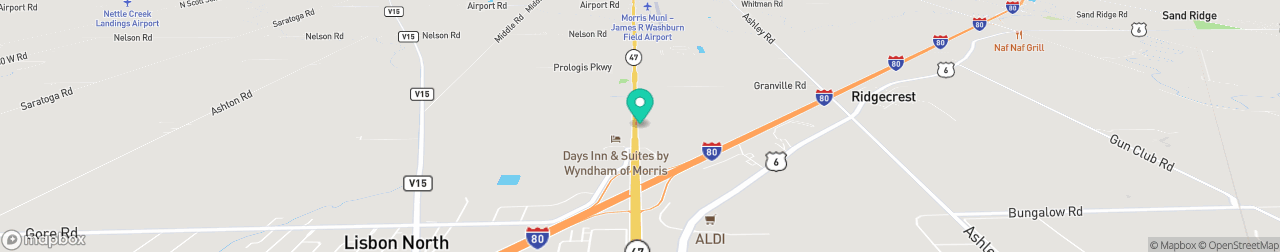 ev charging station on the map