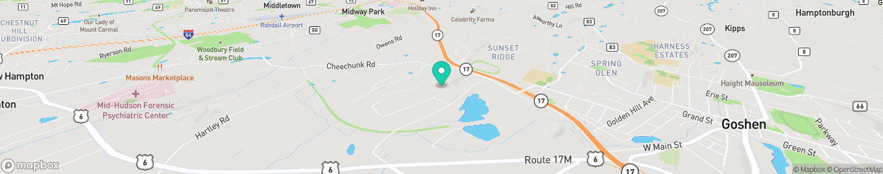 ev charging station on the map