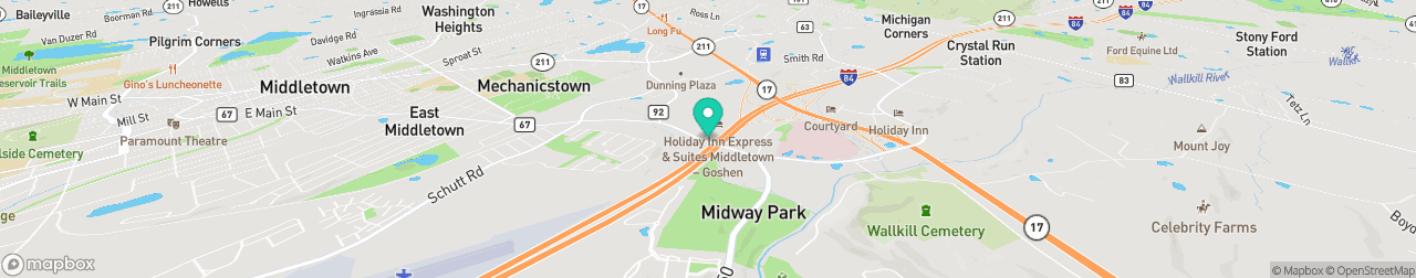 ev charging station on the map