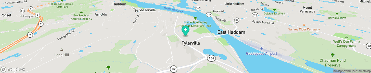 ev charging station on the map