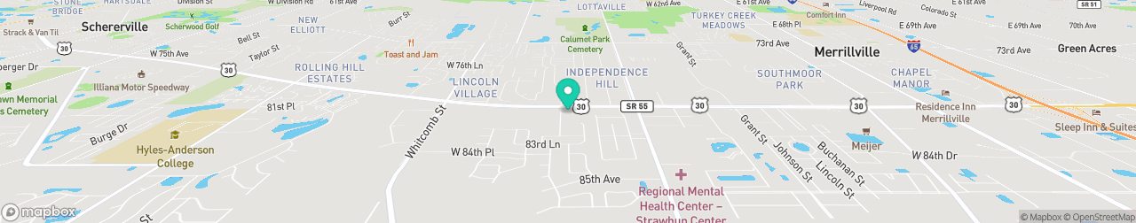 ev charging station on the map