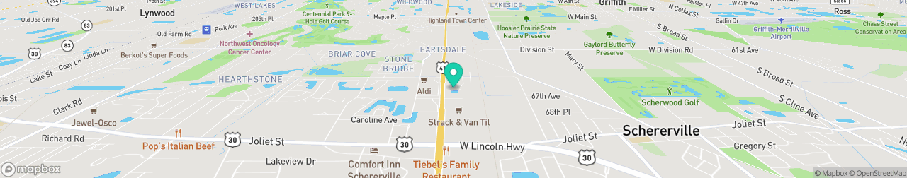 ev charging station on the map