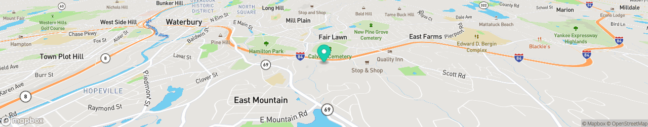 ev charging station on the map
