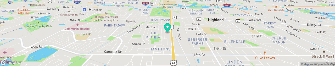 ev charging station on the map