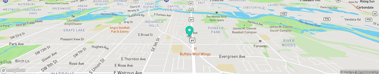 ev charging station on the map