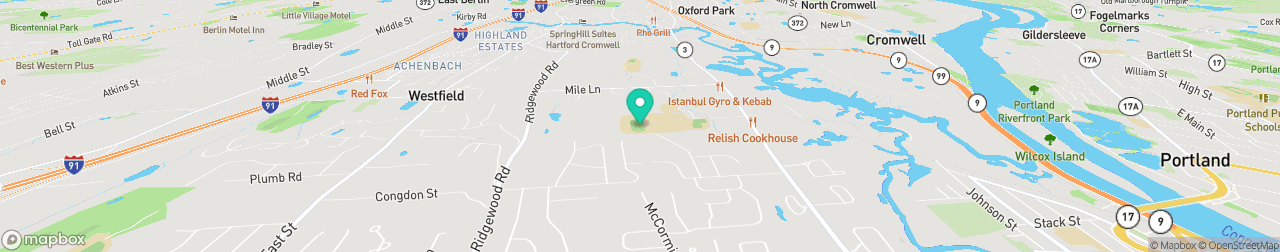ev charging station on the map