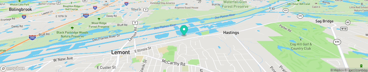 ev charging station on the map