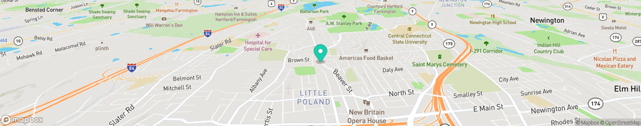 ev charging station on the map