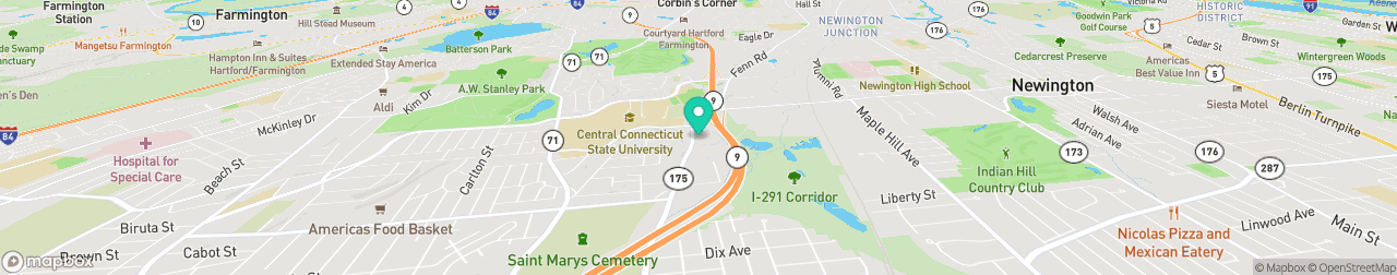 ev charging station on the map