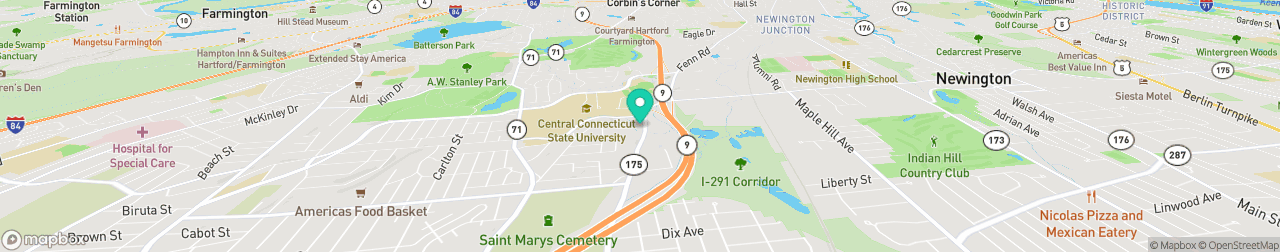 ev charging station on the map
