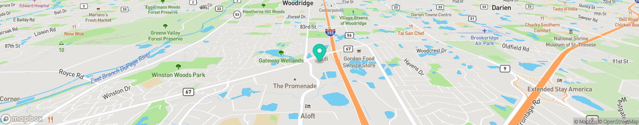 ev charging station on the map