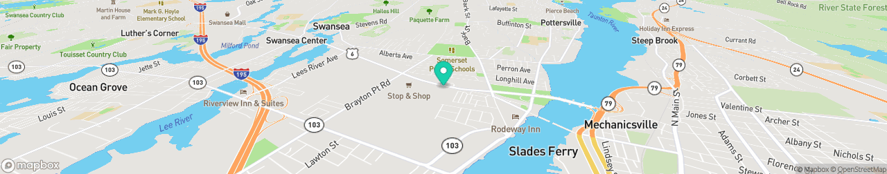 ev charging station on the map