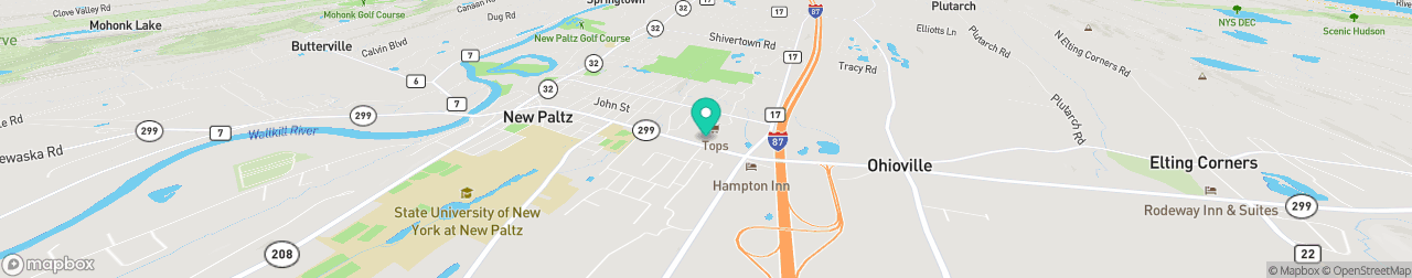 ev charging station on the map