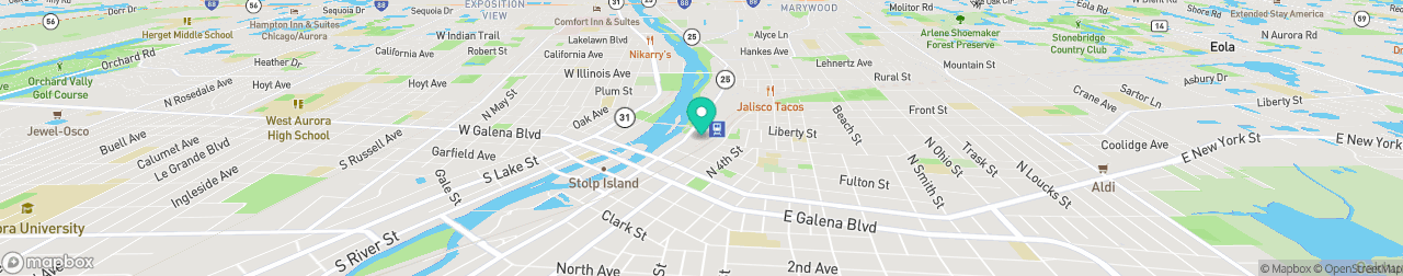 ev charging station on the map
