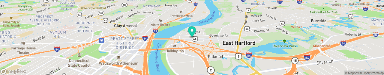 ev charging station on the map