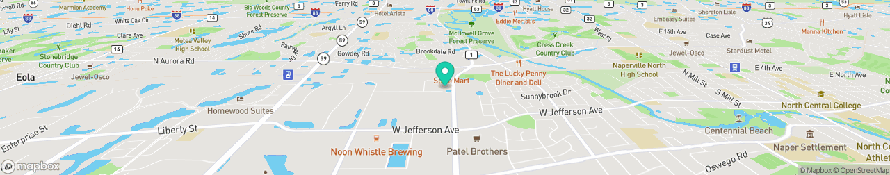 ev charging station on the map