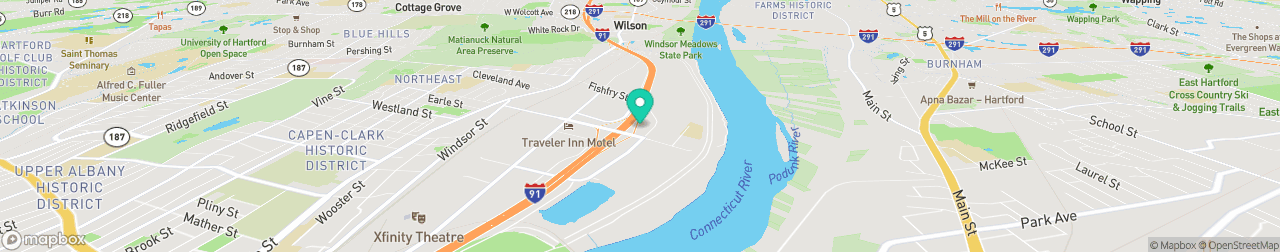 ev charging station on the map