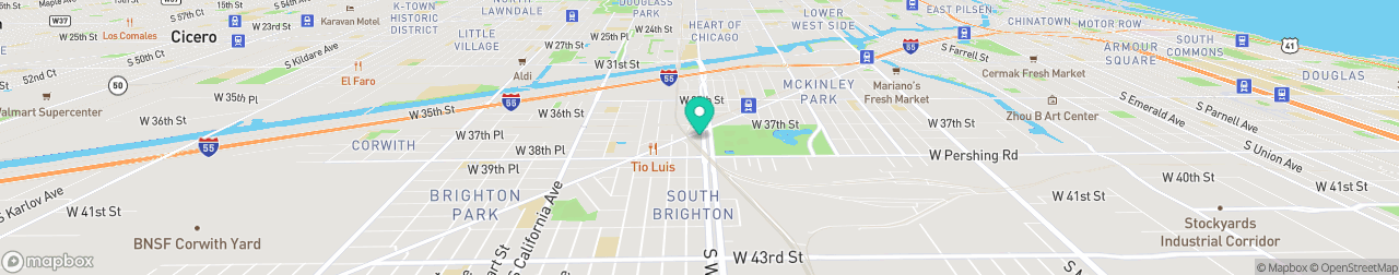 ev charging station on the map