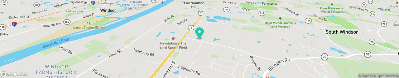 ev charging station on the map