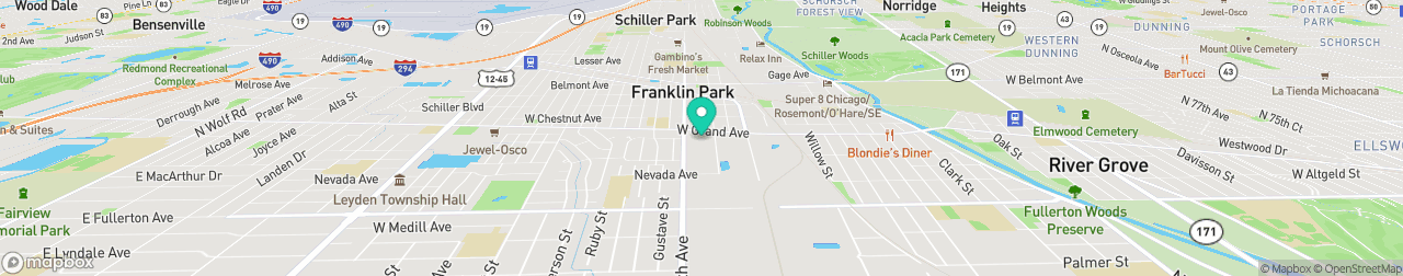 ev charging station on the map