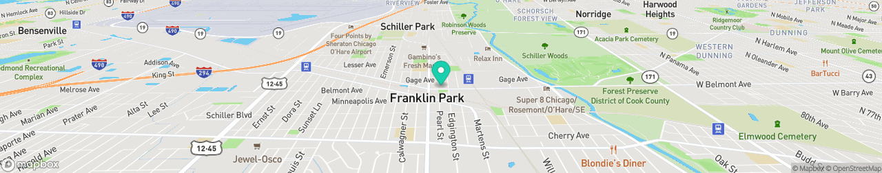 ev charging station on the map