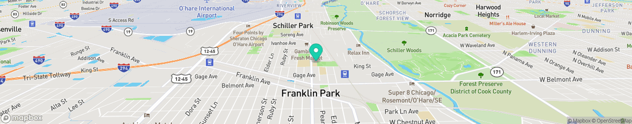 ev charging station on the map